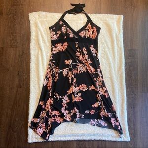 Mariposa Large Y2K floral slip dress